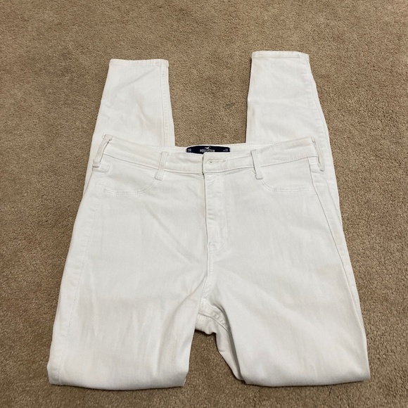 Hollister Denim - Hollister denim jeans white 28w 7 7r skinny women’s jeans